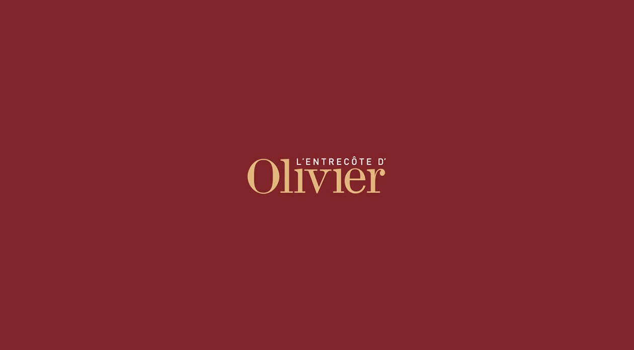 Olivier Anquier | Logo L'Entrecôte